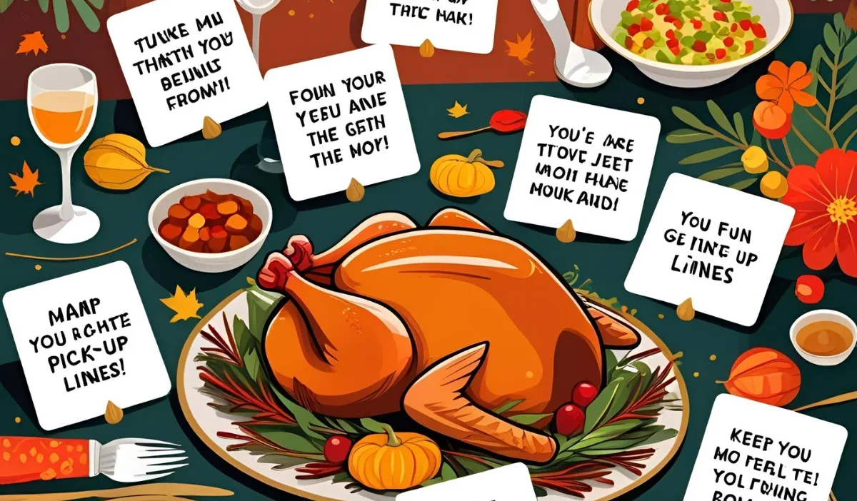 Thanksgiving Pick Up Lines