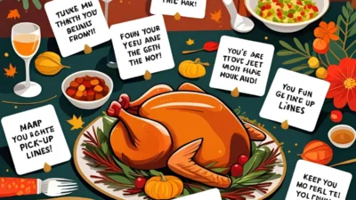 Thanksgiving Pick Up Lines