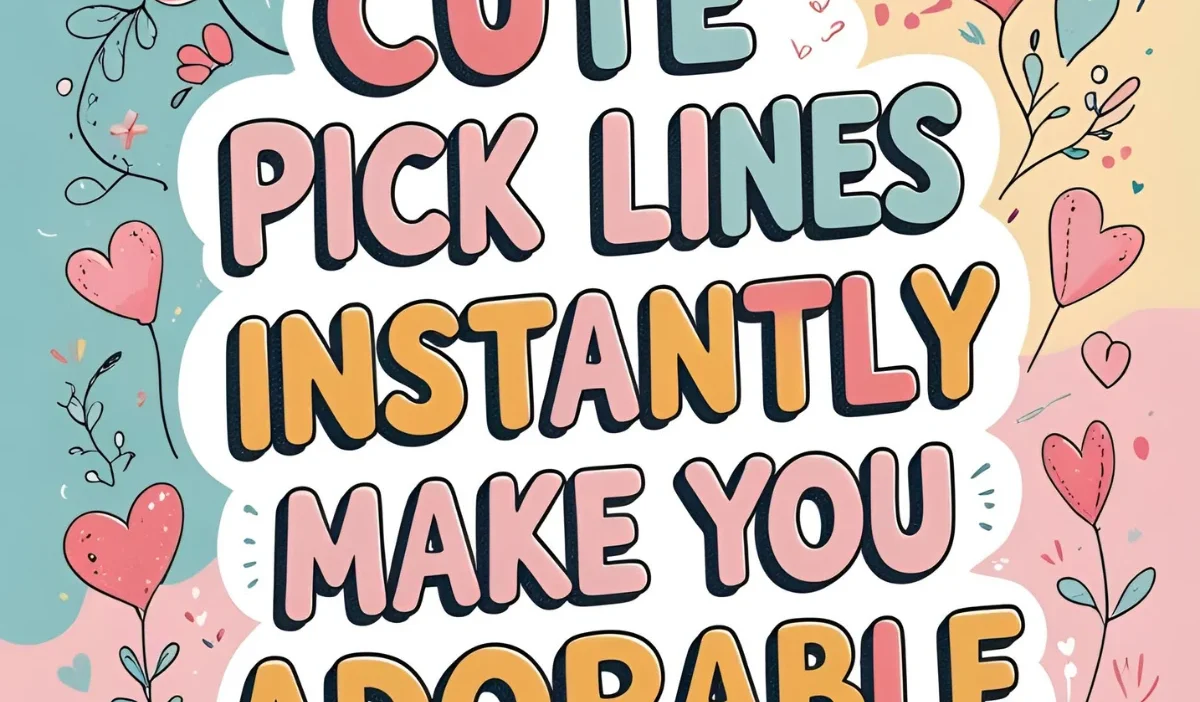 Cute Pick Up Lines Instantly Make You Adorable