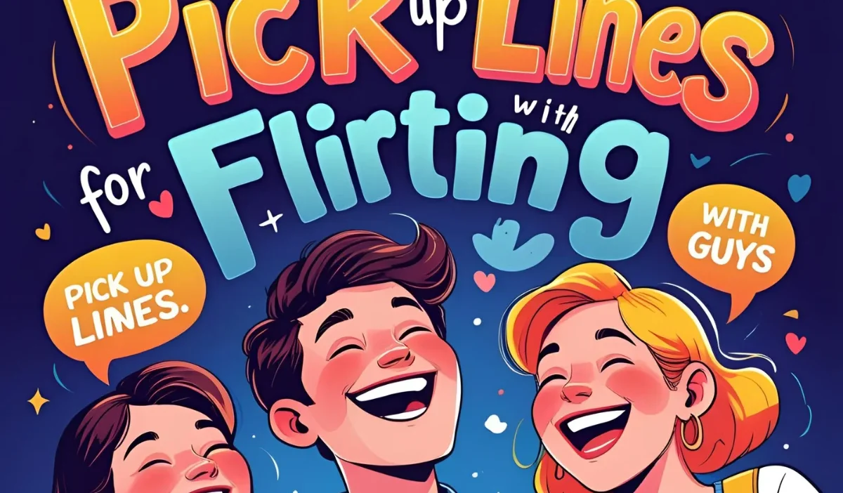 Pick Up Lines for Flirting with Guys