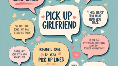Pick Up Lines for Girlfriend