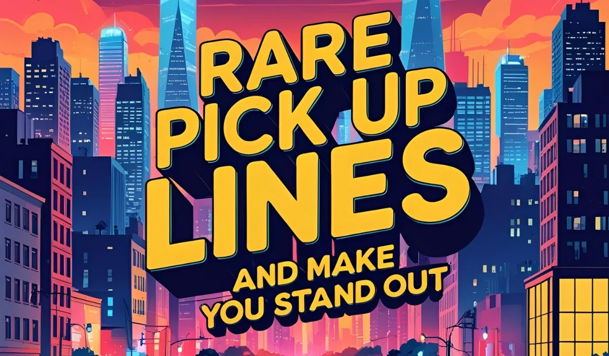 Rare Pick Up Lines: And Make You Stand Out