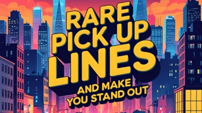 Rare Pick Up Lines: And Make You Stand Out
