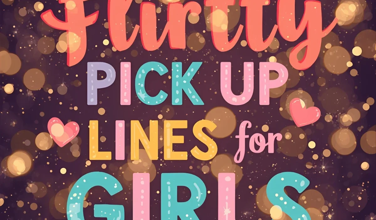 Flirty Pick Up Lines for Girls