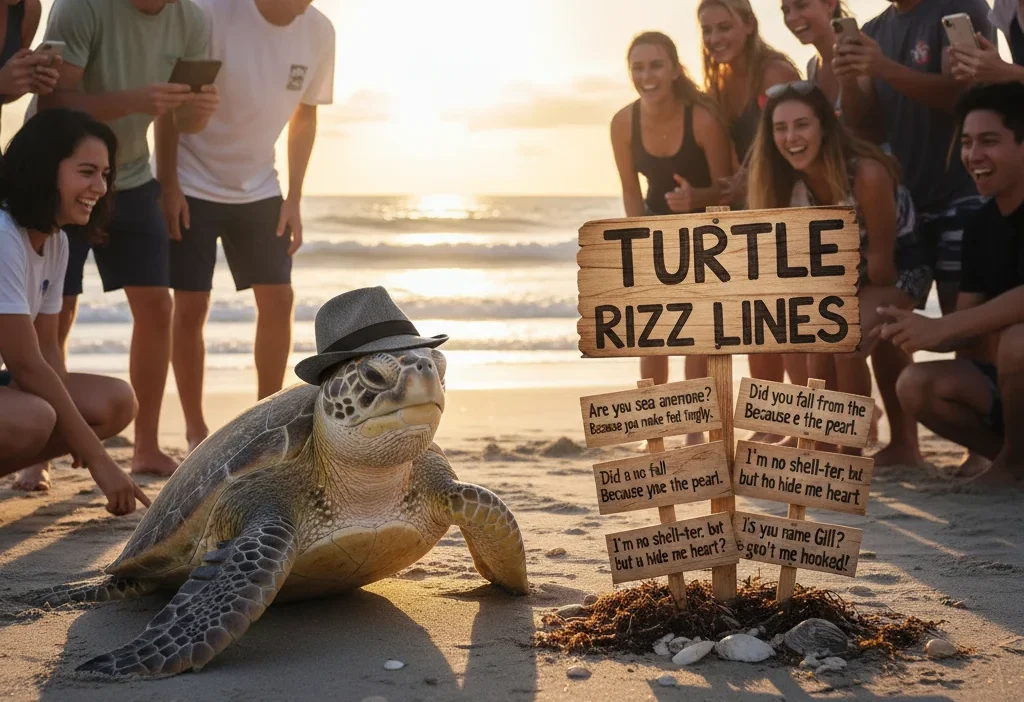 Turtle Rizz Lines