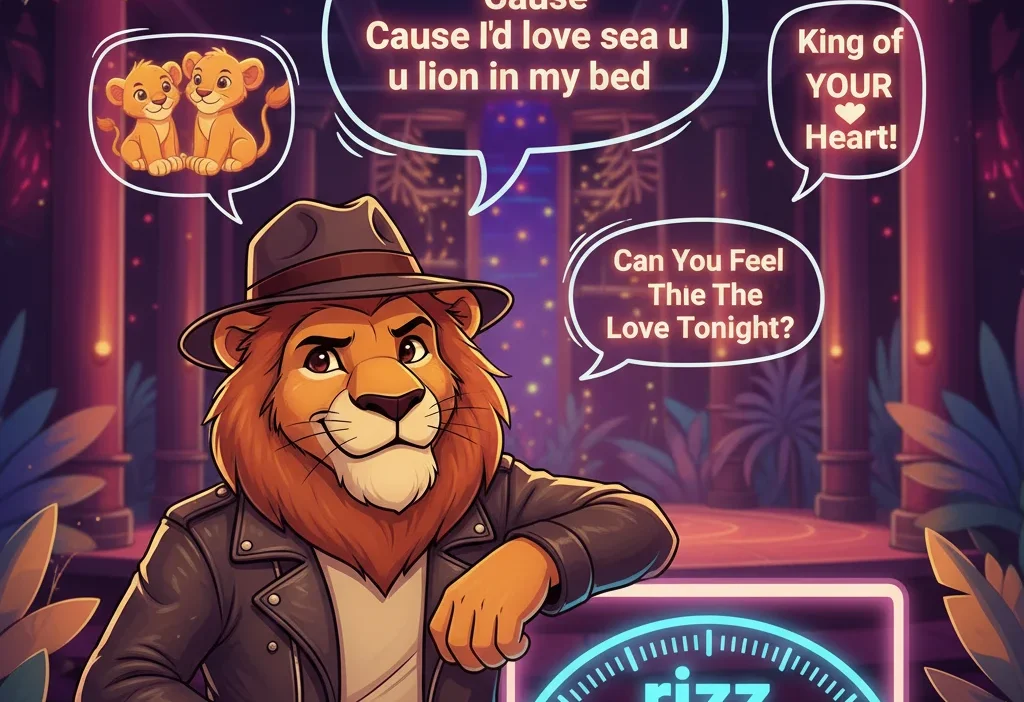 Lion Rizz Lines