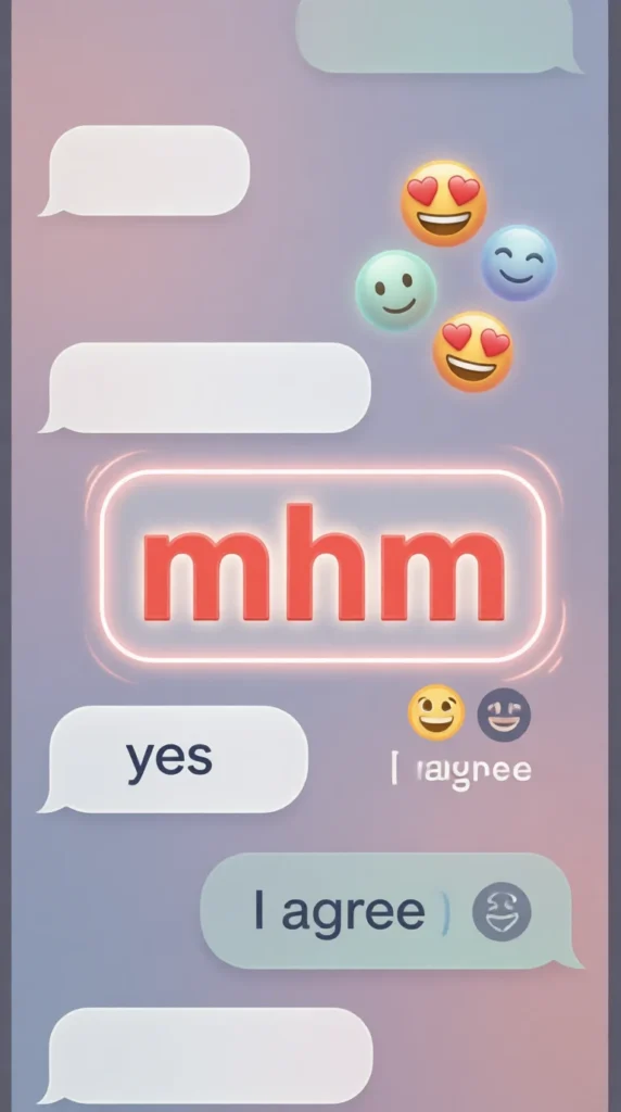 🧠 What Does MHM Mean in Text?