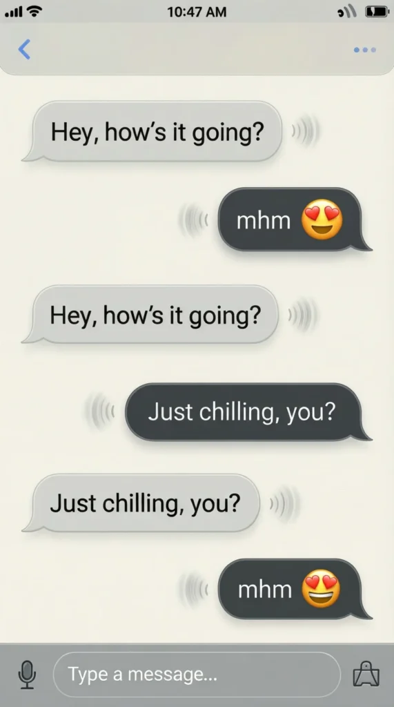 💬 Examples of MHM in Conversation